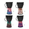 4Inch African Hand Drum Musical Instrument Children Drum Musical Toy Unique Pattern Small Drum Percussions Toy