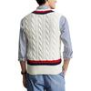 Polo Ralph Lauren Logo appliqué Cotton Vest MNPOSWE1CM20100-100