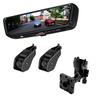 PIXYDA Digital Mirror Dashcam for Front and Rear Dual 2MP Sony HDR Parking Mounting Bracket 64GB Card Included SEIWA Vehicle-Specific CX-30, CX-60,