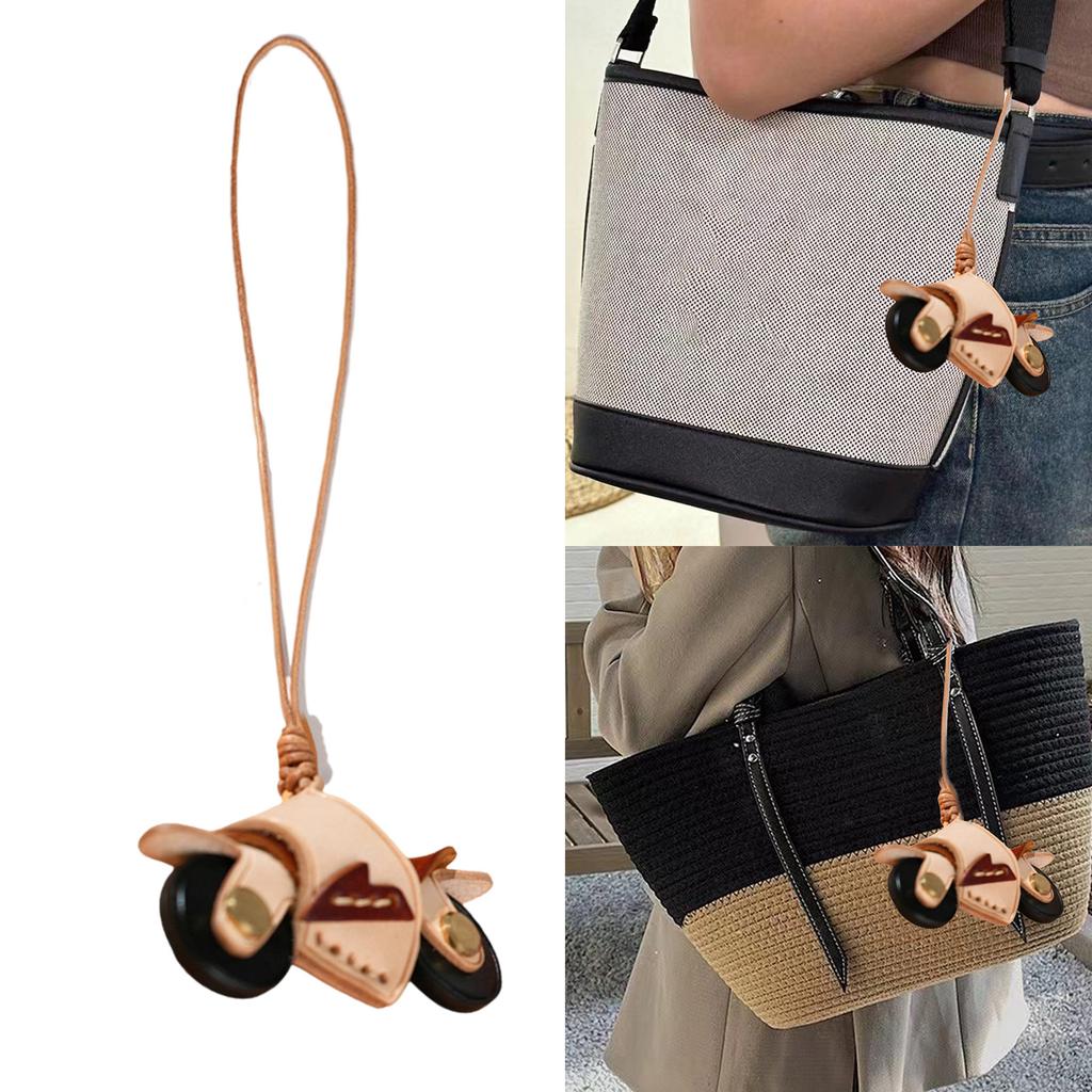 Cute Mini Motorcycle Keychain Accessory Bag Decoration for Bags and Backpacks with Personalized Design Options