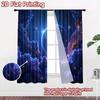 2D flat Photography Backdrop Popular Scene Backdrop Cosmic Clouds and Planet 100% Polyester Family Party Decoration Use for