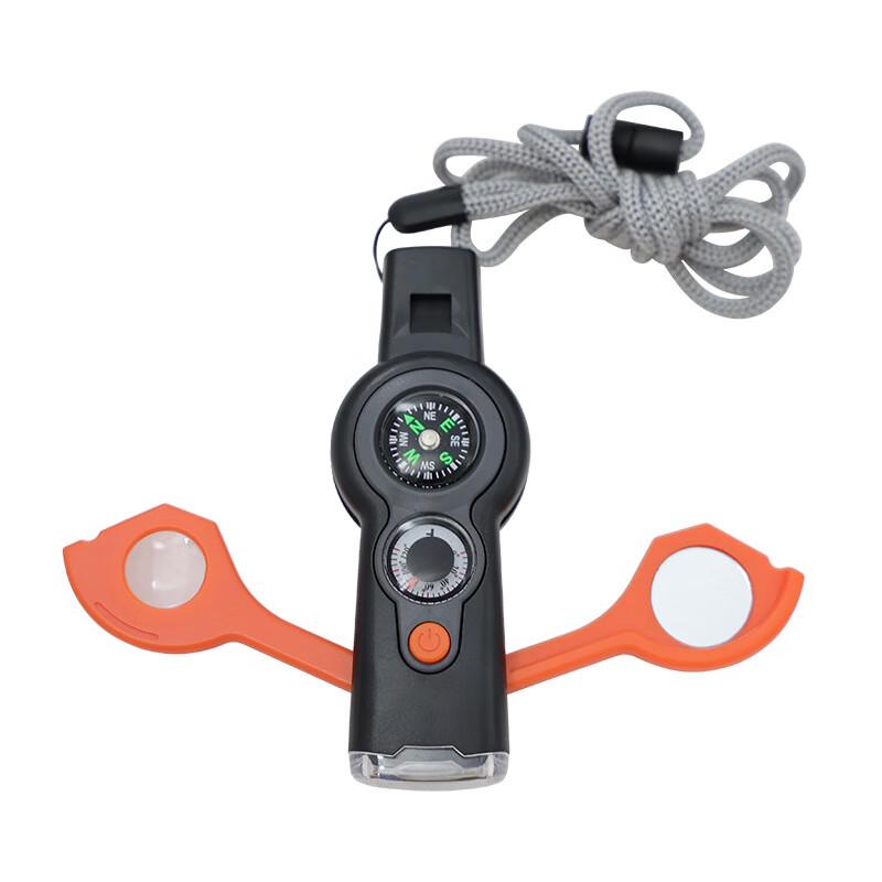 Linpan H7-2A 7-in-1 Multi-functional Survival Whistle