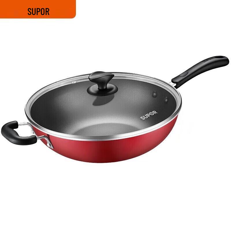 

Supor 34cm Non-Stick Aluminum Wok