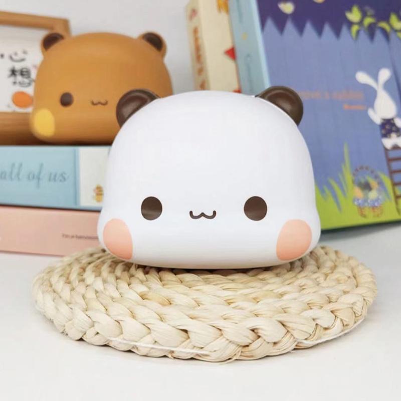 Cute Bubu Dudu Press Stress Plaything Kawaii Animation Shape Panda Stress Ease Toys Quick Rebound Doll Christmas /Birthday Gift