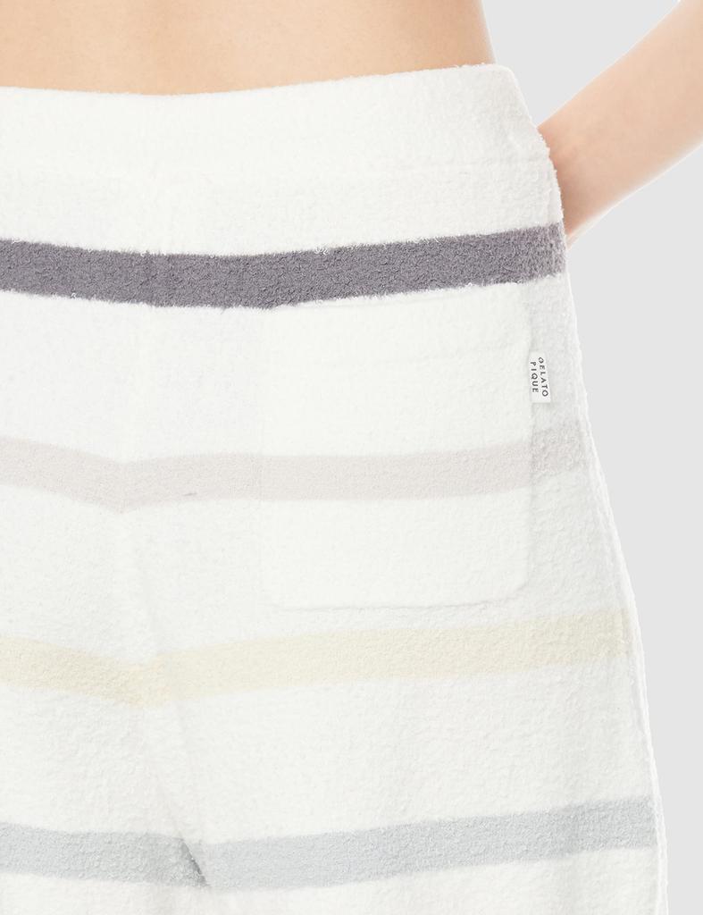 gelato pique Recycled Smooth Line Striped Shorts PWNP224012 BLU F Women's