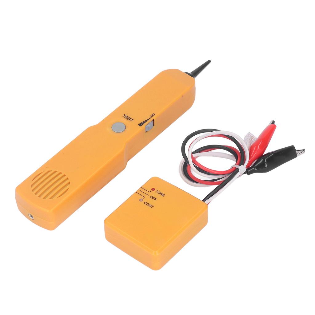 Network Cable Tester Multifunctional Ethernet Lan Telephone Line RJ11 Finder for Continuity Checking