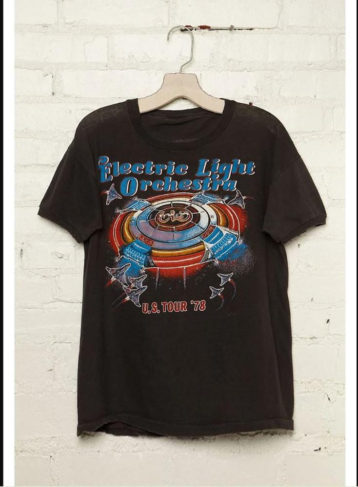 

Electric Light Orchestra Tour Unisex Adult Tshirt All Size S to 5XL Unisex T-Shirt XXXL