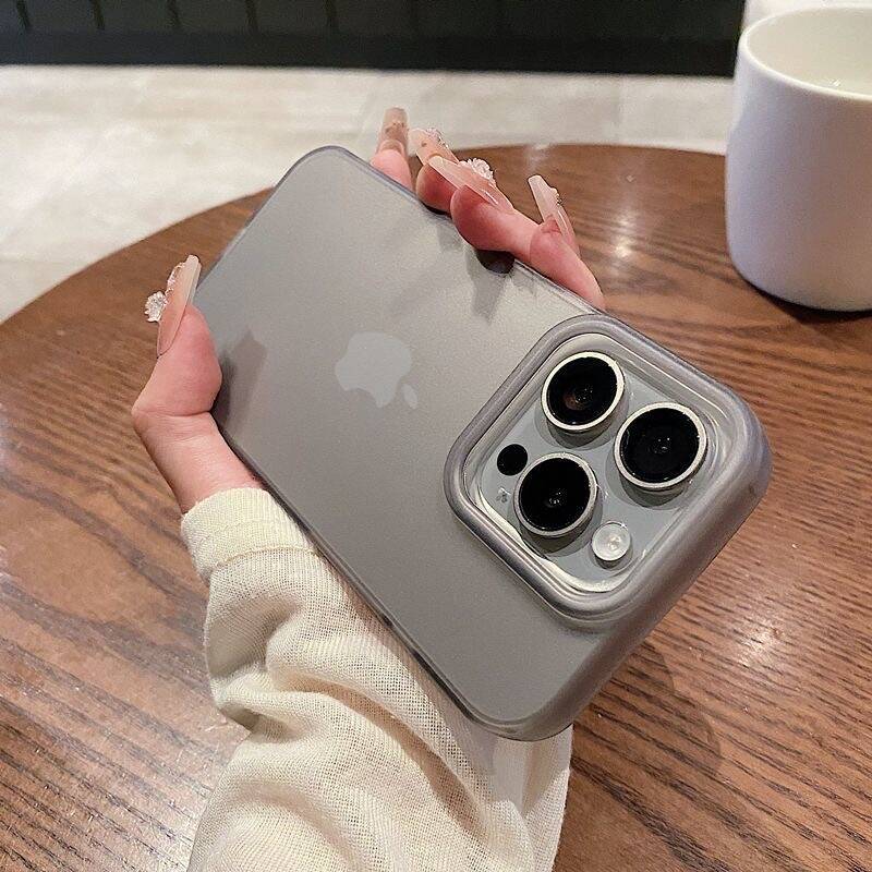 Soft Matte Candy Transparent Phone Case For iPhone 11 12 13 14 15 16 17 Pro Max X Xs XR 8 7Plus Shockproof Silicone Bumper Cover