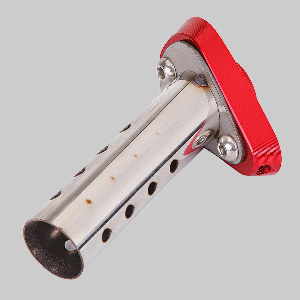 Motorcycle Exhaust Pipe Muffler Modifier K10: Special Triangle Tail, 6 Colors Available.
