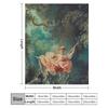 Jean-Honore Fragonard Huśtawka Koc do Rzucania Własny Vintage anime Miękkie Koce na Łóżko