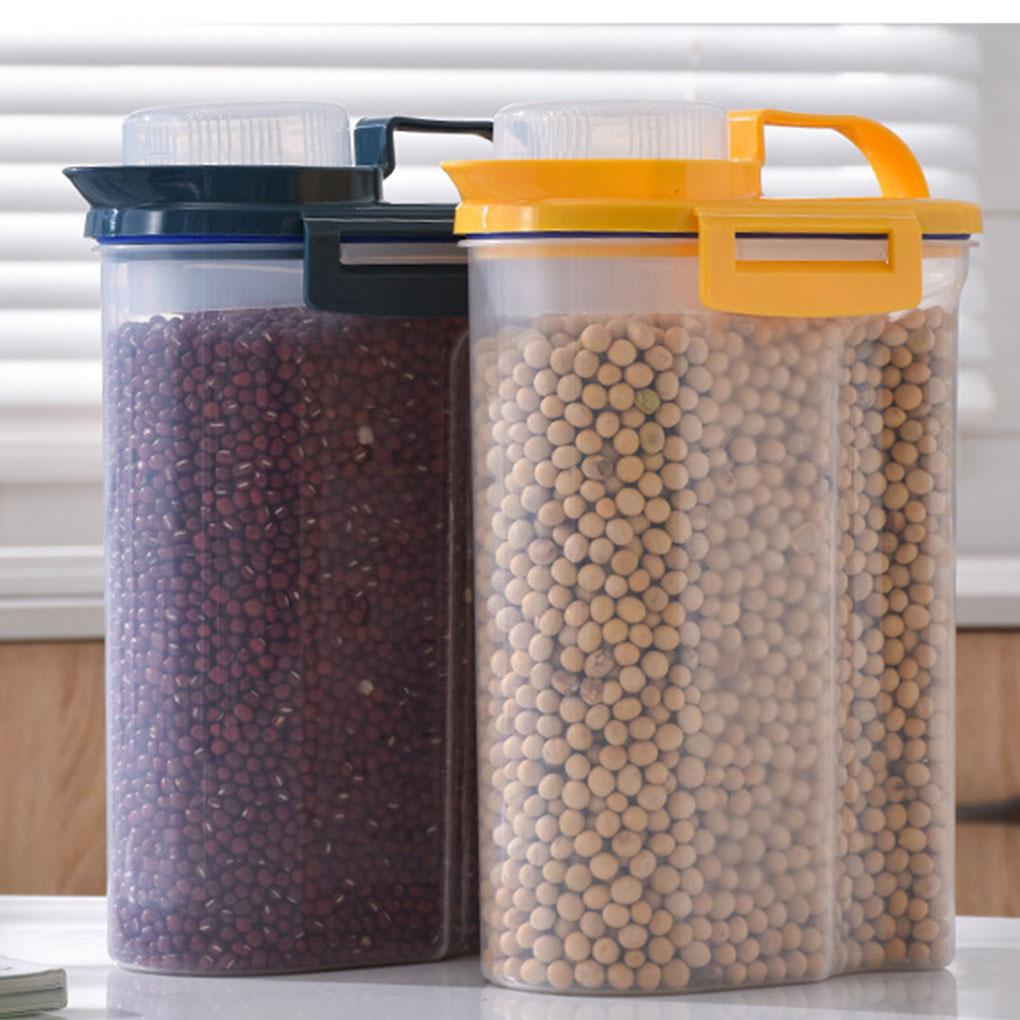 Thoughtful Dry Food Storage Container Easy Access Cereal Storage Container For Kitchen Food Grade PP