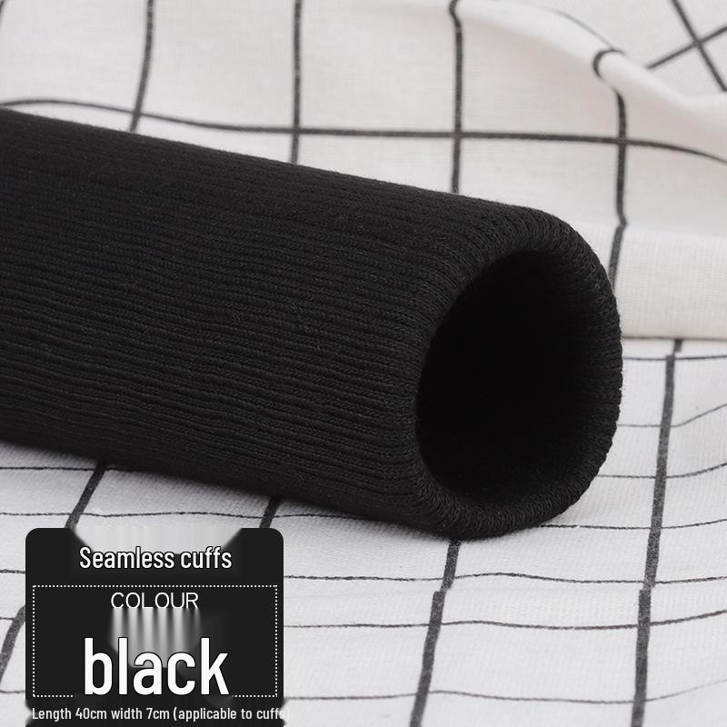 Elastic Trim Ribbed Cuffs for Children's Down Jackets and Pants