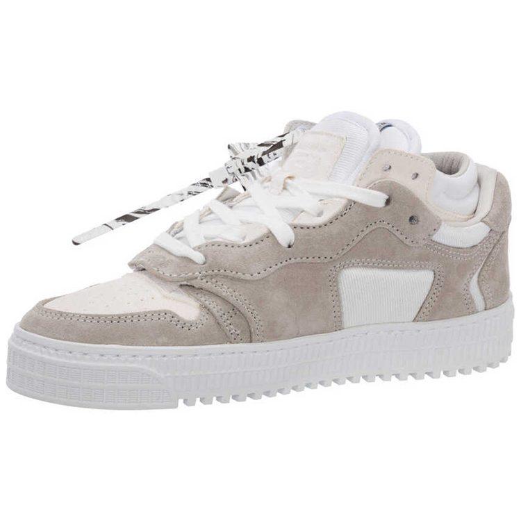 OFF WHITE Floating Arrow Low White Grey Women's OWIA181F21LEA0010109
