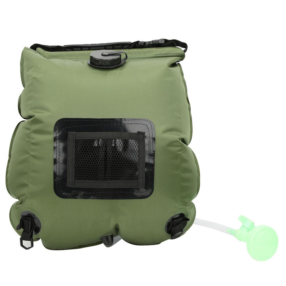 

Открытый портативный 20л солнечный подогрев горячей воды душевая сумка для кемпинга, пешего туризма, пляжа, путешествий