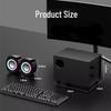 SainTronic H2 2.1 Channel Multimedia Desktop Speakers CN Plug (adapter Included)