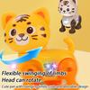 Elektronisches Haustier für Kinder Musikspielzeug Cartoon Elektrisches Vokalspielzeug Tiger Spielzeug Mit Ton Blitz Beleuchtung Singen Tanzen für Mädchen Jungen Geschenk