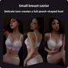 Female Summer Sexy Lace Small Bosom Gathers To Show Big Close Assistant Milk To Prevent Drooping Underwear