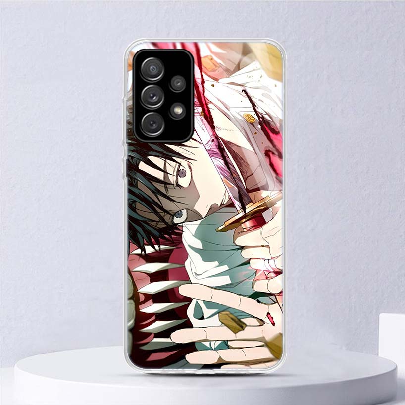Kaisen J-Jujutsu Yuta Okkotsu Soft Case For Samsung Galaxy A52 A42 A32 A22 A12 A02S Phone Cover A50 A51 A70 A71 A41 A31 A21S A40