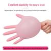 Durable Oil-Resistant Nitrile Gloves: Food Grade, High Elasticity, Powder-Free, Waterproof for Kitchen and Dishwashing Use.