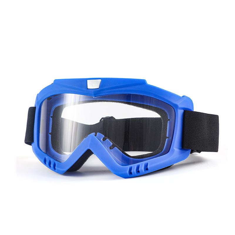 Outdoor Off-Road Motorcycle Windproof Sand-Proof UV-Protective Goggles with Interchangeable Lenses Full Frame for Riding