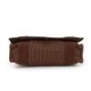 Gebrauchte HERMES Schultertasche Bassus PM Her Line Canvas Braun Braun lässig