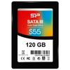 Silicon Power Slim S55 120GB SATA SSD | 550MB/s Lesegeschwindigkeit | 420MB/s Schreibgeschwindigkeit | 36 Monate Garantie