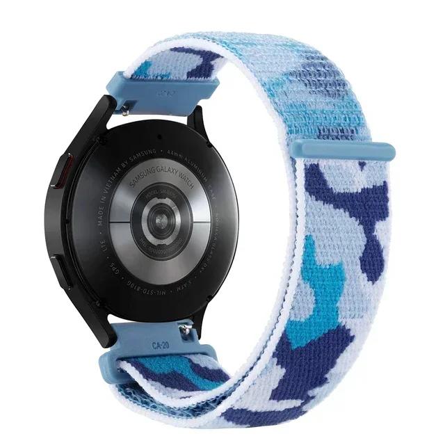 20mm 22mm Nylon Strap For Garmin Forerunner 55 165 265 255 Replacement wristband for Gramin Active 5/Vivomove Trend/Vivoactive 5