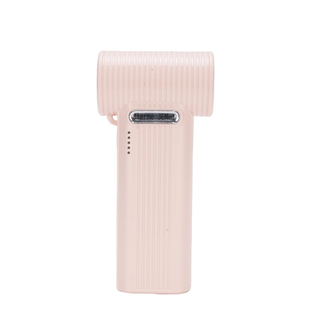 Small Turbo Fan With 5 Speeds Pocket Portable USB Rechargeable Handheld Fans for Outdoors Travel