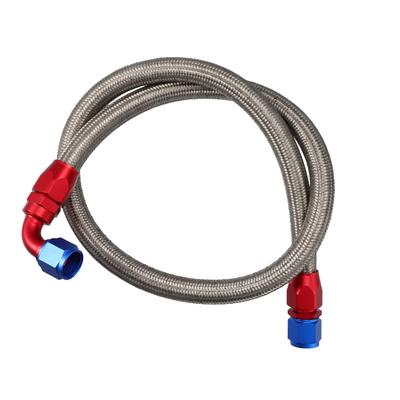ACROPIX Car Fuel Hose 10AN AN10 16mm Braided Stainless Steel CPE Fuel Gas
