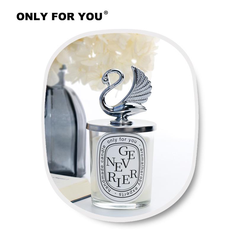 US Brand Transparent Metal Scented Candle – European Souvenir Fragrance