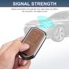 YO&YOYE Compatible with Honda Key Fob Cover with Keychain Leather Key Case Protector for Honda Accord Civic CRV Pilot HRV Odyssey Ridgeline Passport