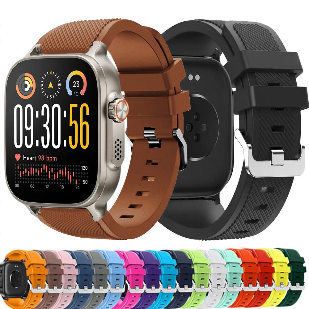 Cinturino in silicone sportivo Per smartwatch Realme Watch 5/S2 Braccialetto di ricambio correa Realme Watch 2/3/S/3 2 S pro Cinturini per orologio da 22 mm