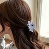 Halloween Party Hair Clip Claw, Cute Ghost Gripper, Firm Grip with Smiling Face Shimmer for Medium Long Hair, Comfortable Stylish Accessories