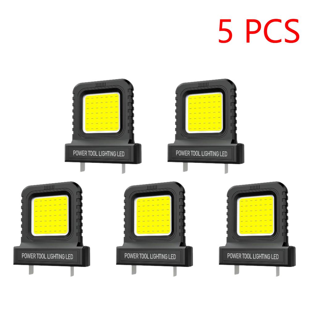 1-10PCS Power Tool Accessories LED Work Light for Makita for Milwaukee for Dewalt for Dayi Lomvum Zhipu 20V-21V Lithium Battery