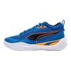 Puma Playmaker Pro Knicks Herren-Sneaker Blau Royal Lebhaft-Orange 377572-09