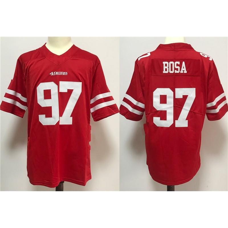 San Francisco 49ers NFL Football Jersey Men - Authentic Style Performance Sportswear Striped Solid Colors To Winter
