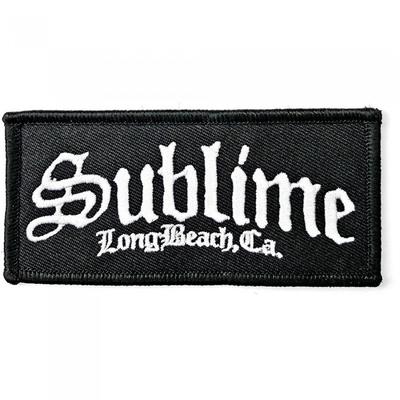 Sublime Long Beach C.A Gewebtes Logo-Patch