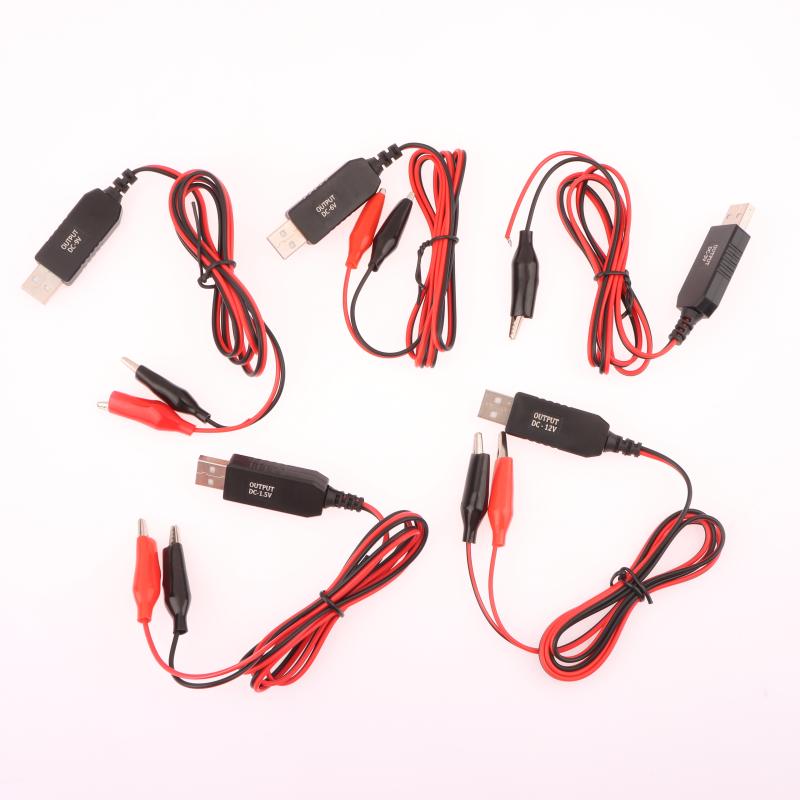 1 kus Multimetr Mikrofon Hračka Dálkové Ovládání Lékařské Přístroje USB 5V Na 3V Měnič Zvyšující Napětí Napájecí Kabel