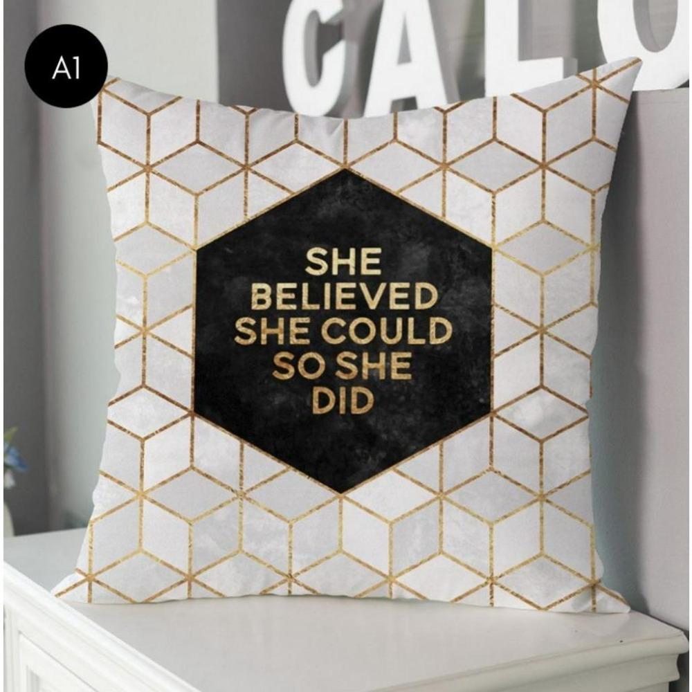 Homlly Minte Seat Cushion cover (x2pcs)