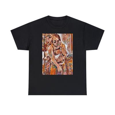 Philip Seymour Hoffman Graphic Print Art Unisex Heavy Cotton T-Shirt