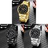 Fashion Korean Style Mens Quartz Watch With Calendar And Decor For Business And Casual Use