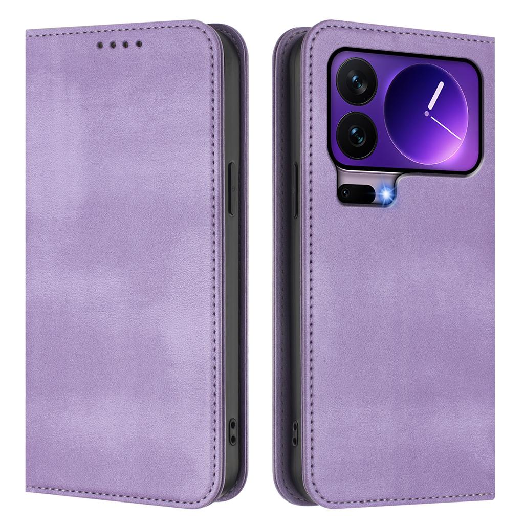 For Xiaomi 17 Pro Wallet Cases Retro Texture RFID Blocking Leather Phone Cover