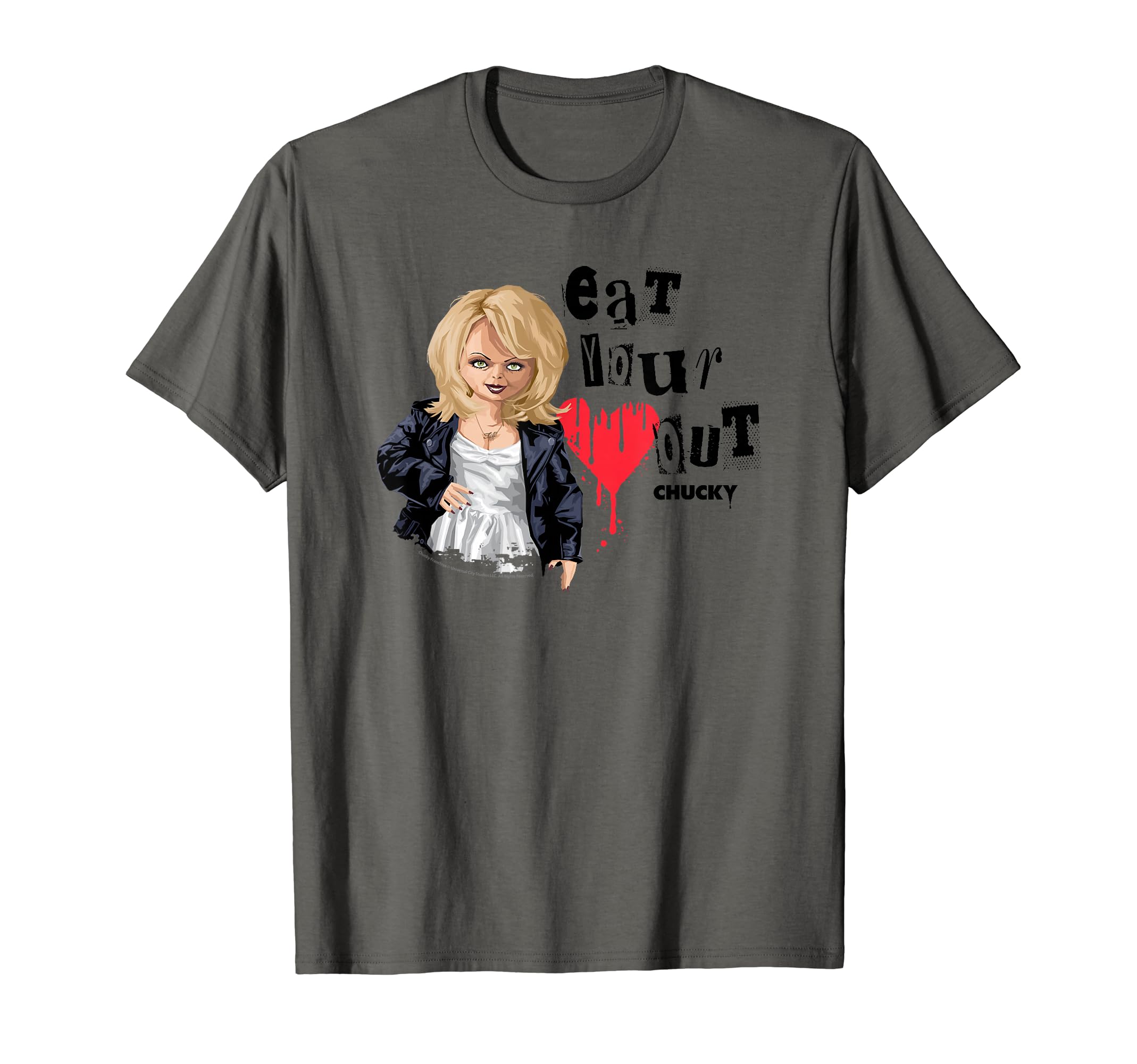 

Chucky Tiffany Eat Your Heart Out Valentine T-Shirt