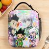 Anime Hunter X Hunter Lunch Bag  Office Lunch Box For Women  Fashion Custom Thermal Tote Handbags Oxford Convenient Cooler Bag