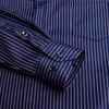 Men's Fleece-Lined Business Stand Collar Shirt