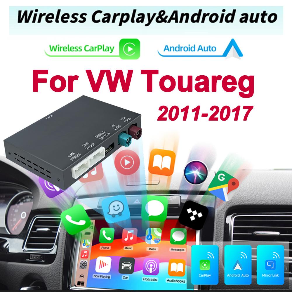 

Беспроводной Carplay Android для Volkswagen 8 Touareg RNS850 Беспроводной модуль Carplay Адаптер Android auto airplay car pl