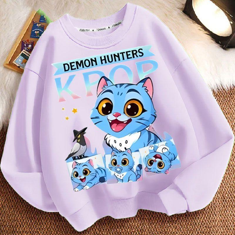 Children's Fashion Sweatshirts for Spring and Autumn, Long-sleeved Casual Sweatshirts for Boys and Girls