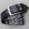 New Rivet Belt Cowhide 3.8 Men's Personalized Decoration Belt Trendy Punk Decoration European and American