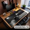 Other Similar Designs Theme Custom Mouse Pad Personalized With Name Text Customized Desk Mat For Office Home Decor