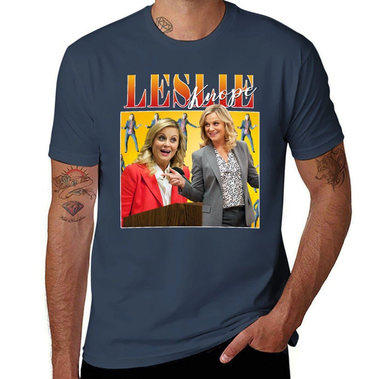 Leslie Knope Tee Tshirt Streetwear Print Tee Shirt S